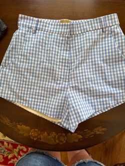Cute Sz S Gingham Shorts