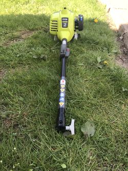 Ryobi Expand-it 25 cc 2-Cycle Full Crank Gas Power Head weed wacker