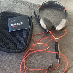 Plantronics Poly Blackwire 5220 USB  Headset  Double Ear