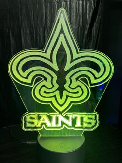 Saints football 🏈 led lamp