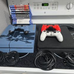 Two Playstation 4's