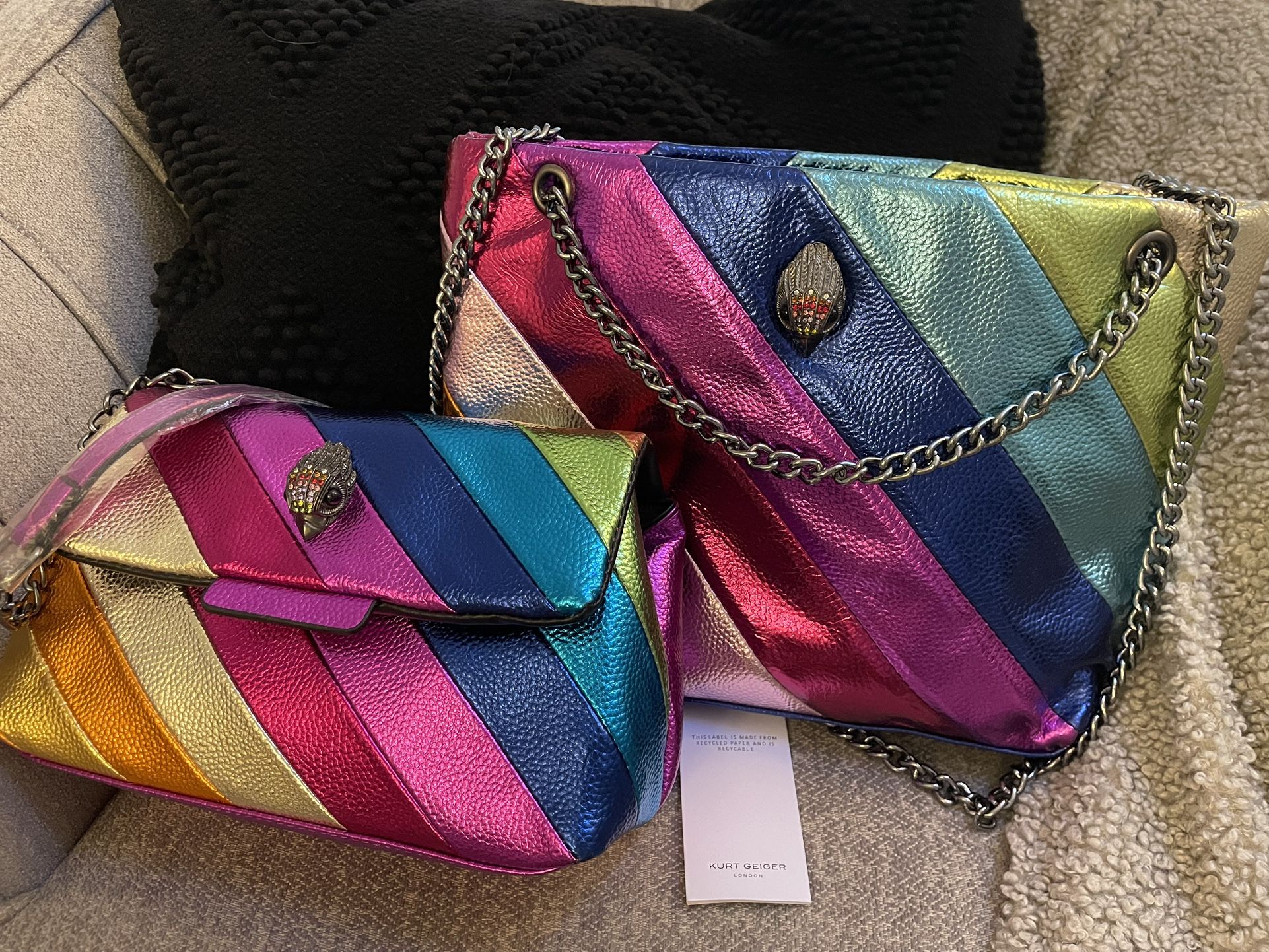 Kurt Geiger London. Tote Bag And Purse.