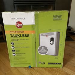 Rheem Performance 27 kW 240-Volt Self-Modulating Electric Tankless Water Heater