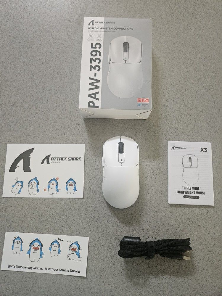 Attack Shark X3 Wireless Gaming Mouse