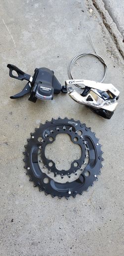 Low Mount (TS), Dual Pull, 31.8/34.9mm Clamp, 36/38t Max (2x10)