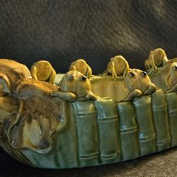  Double Headed Elephant Jardiniere