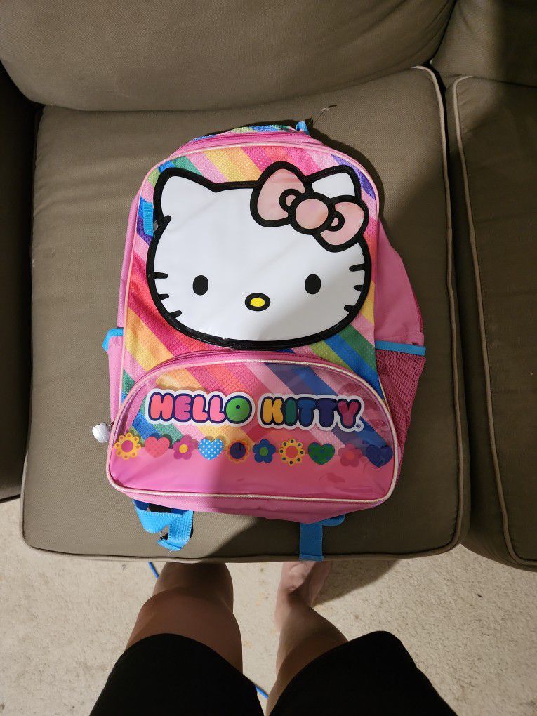 Nwt Hello Kitty Backpack 16 Inches