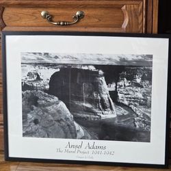 Ansel Adams  Framed Print, 29 X 24"