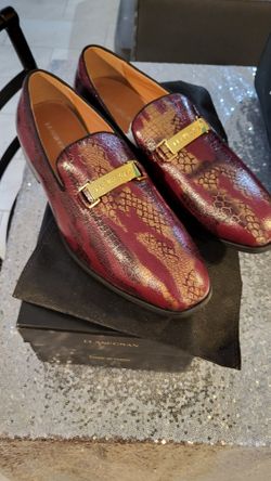 ELANROMAN Loafers Dress Shoes, 