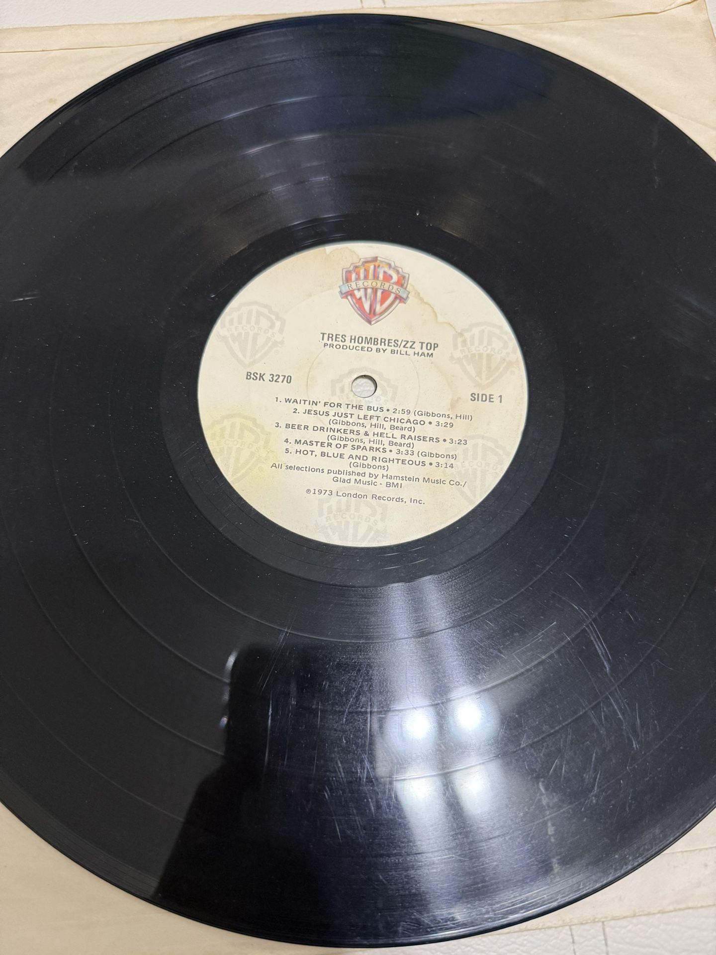 James Taylor Greatest Hits Warner Bros. Records Vinyl LP