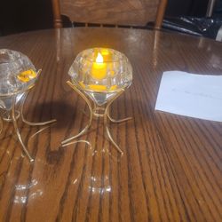 Party light candle holders Sets  or  tea lights  5 X 3