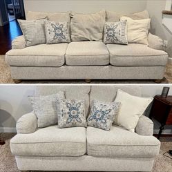 Couch and matching love seat