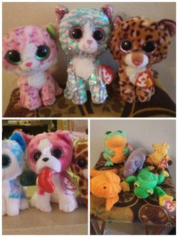 Hugh lot of TY BEANIE BABIES, BOOS, BUDDIES... $6 AND UP