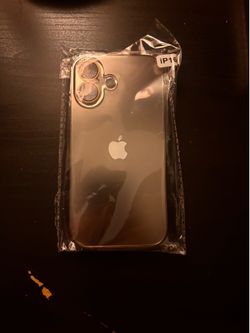iPhone 16 grey chrome Case.
