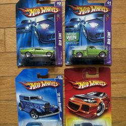Hot Wheels Red Line Cars 
