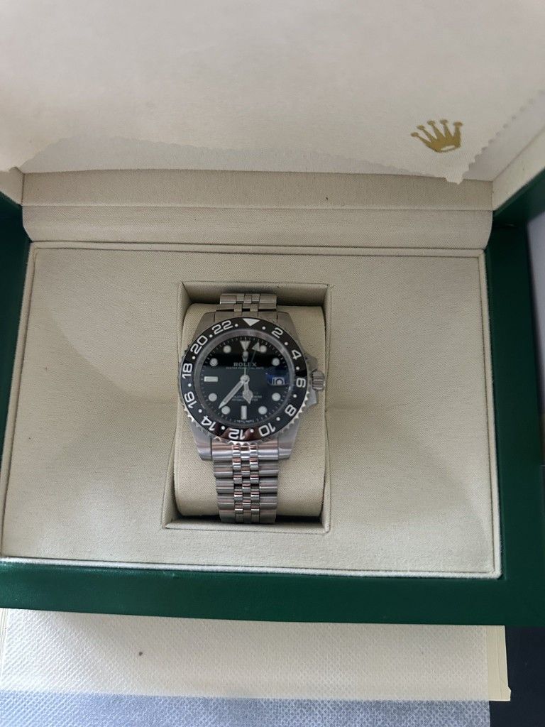 Black And Silver Watch