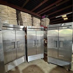 True commercial refrigerator and freezer ice machine hoshizaki