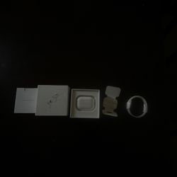 Airpod pro 2 with active noise cancellation and charging case