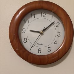 Wooden Wall Clock