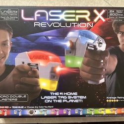 Laser X Revolution Two Player Micro Laser Tag Gaming Blaster Set