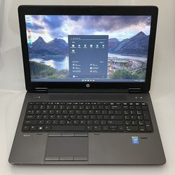 HP ZBook 15 Laptop Workstation 15” Intel i7 560GB Storage 16 GB RAM Windows 11 w/ Charger - $130