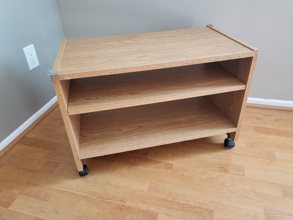 Small Shelf With Wheels