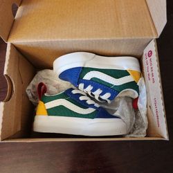 VANS Infant Yacht Club BLU/GR  SIZE  2.0