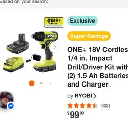 Ryobi Tools