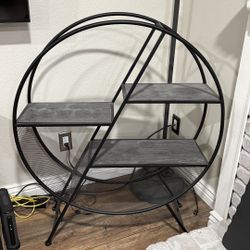 43 Inch Round standing bookshelf