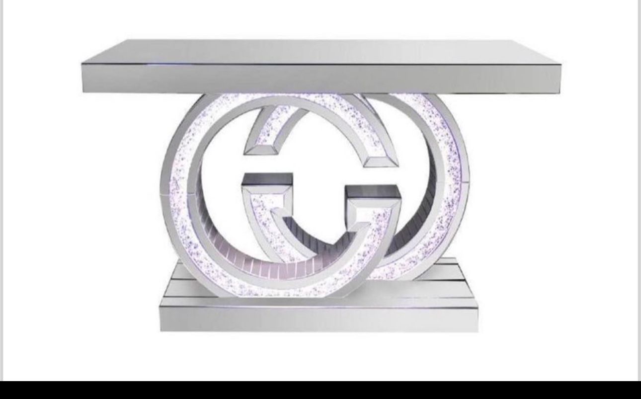 Brand New In The Box Gucci Console Table With LED