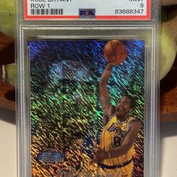 1997 Kobe Bryant Flair Showcase Row 1 PSA 9