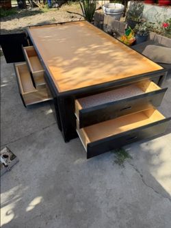 Twin bed base