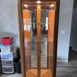 Curio Cabinet Made In USA
