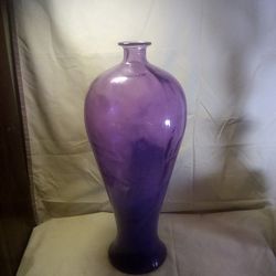 24" Tall Glass Vase