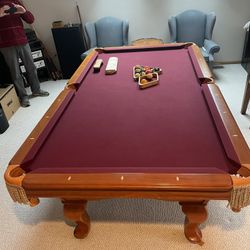 Standard Size Pool Table 