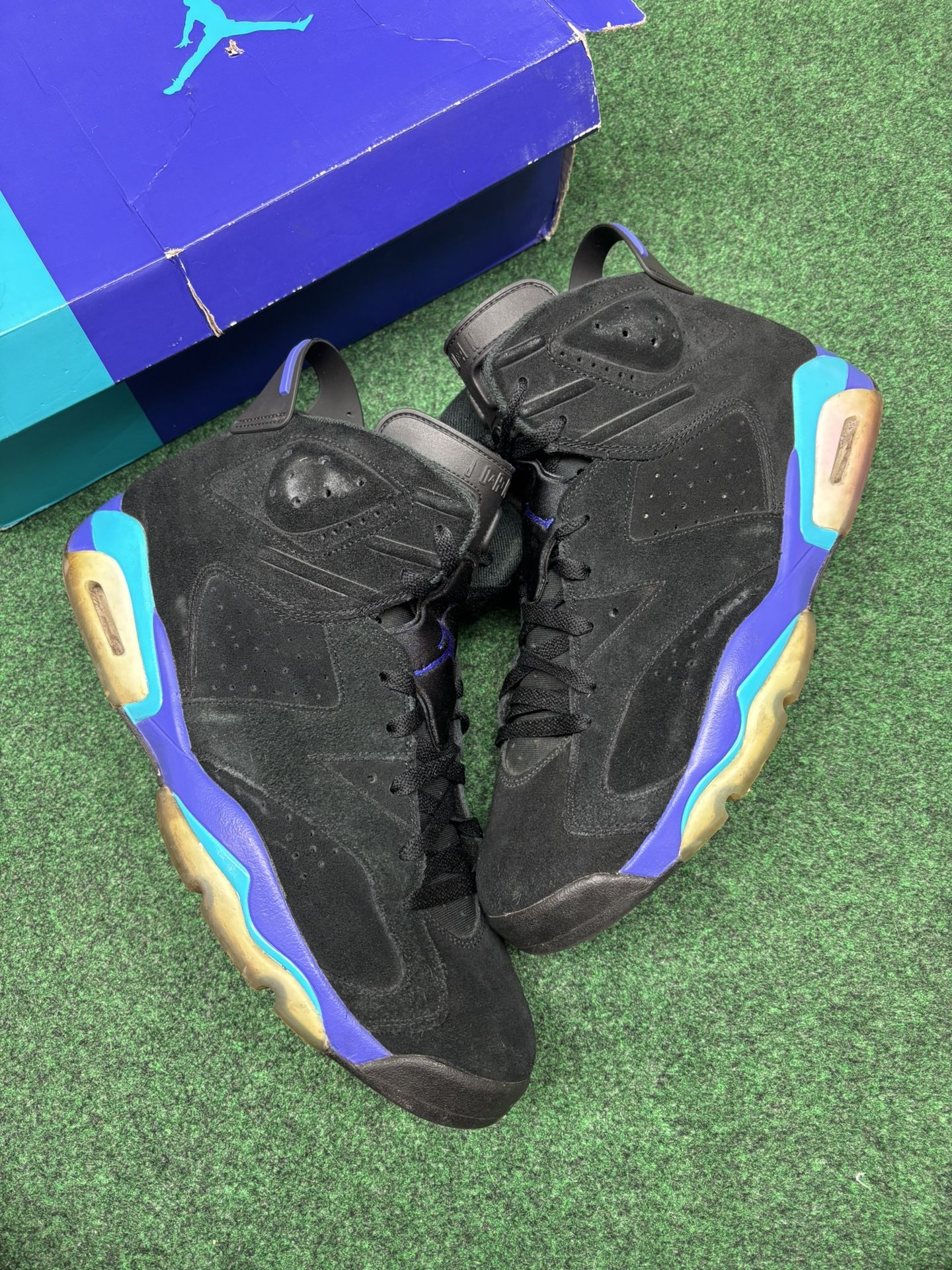 JORDAN 6 AQUA SIZE 13