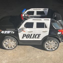 Kids Electric police SUV