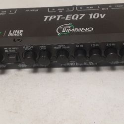 Hi Performance Line Driver EQ.  TOP NOTCH PERFORMANCE 