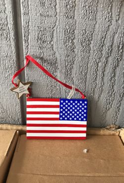 American Flag ornament