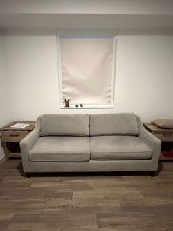 West Elm Paidge Queen Sleeper Sofa + Matching Chair