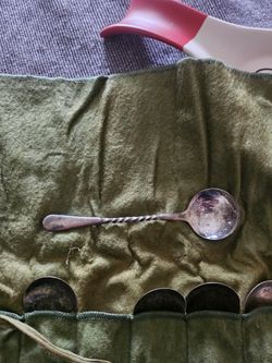 W.r (William Rogers) Silverplate Spoons C. 1899