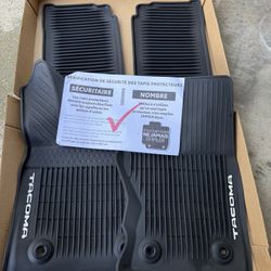Genuine Toyota 2025 Tacoma Weather Floor