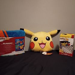 Pokemon Pikachu Bedroom Decor Set 