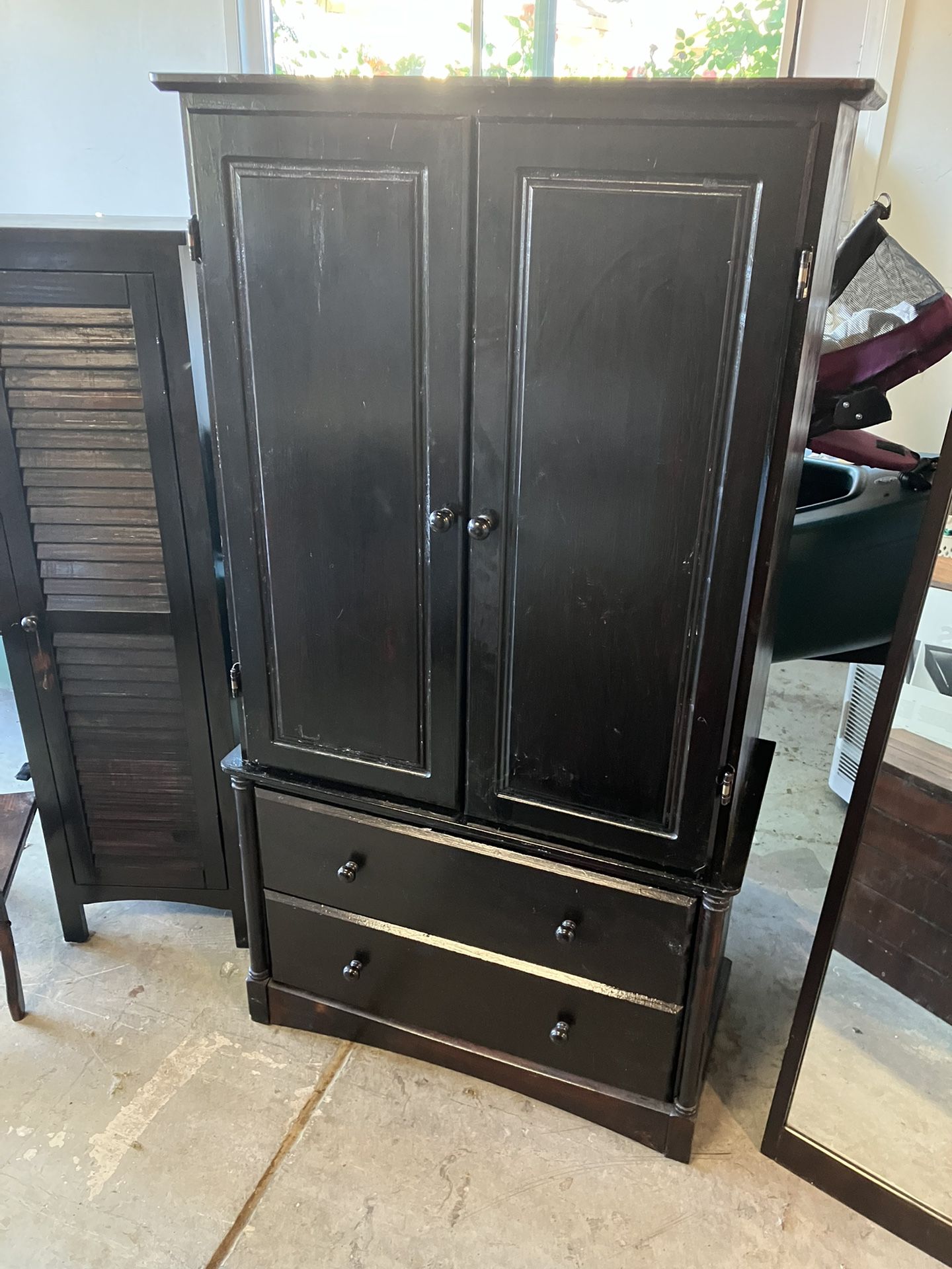 Hand-stained Bedroom furniture- PRICE DROP, Must Go!