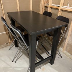Bar Height Table And Chairs