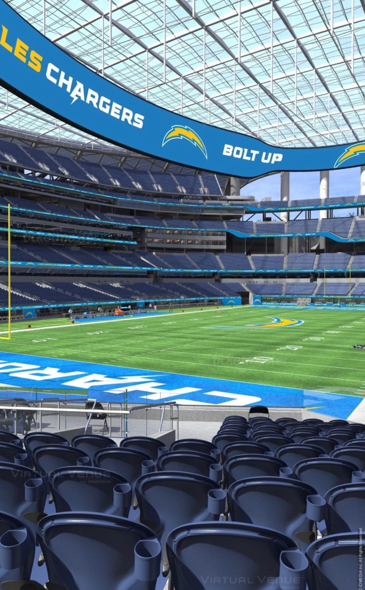 Chargers vs Colts with Parking