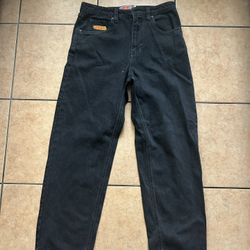 Empyre Black Baggy Jeans