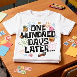 100 Days Of School Custom T Shirts 