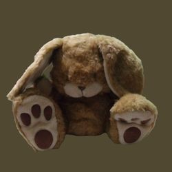 Plush Big Foot Bunny 