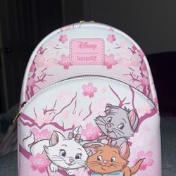 Loungefly Disney The Aristocats Kittens Cherry Blossom Mini Backpack